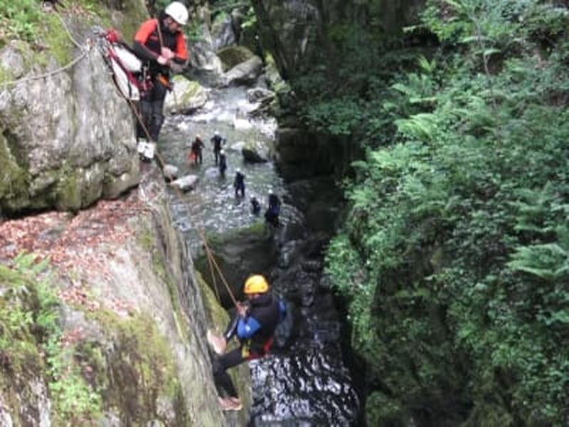 Billet Canyon de Marc proche de Foix en Ariège, Pyrénées