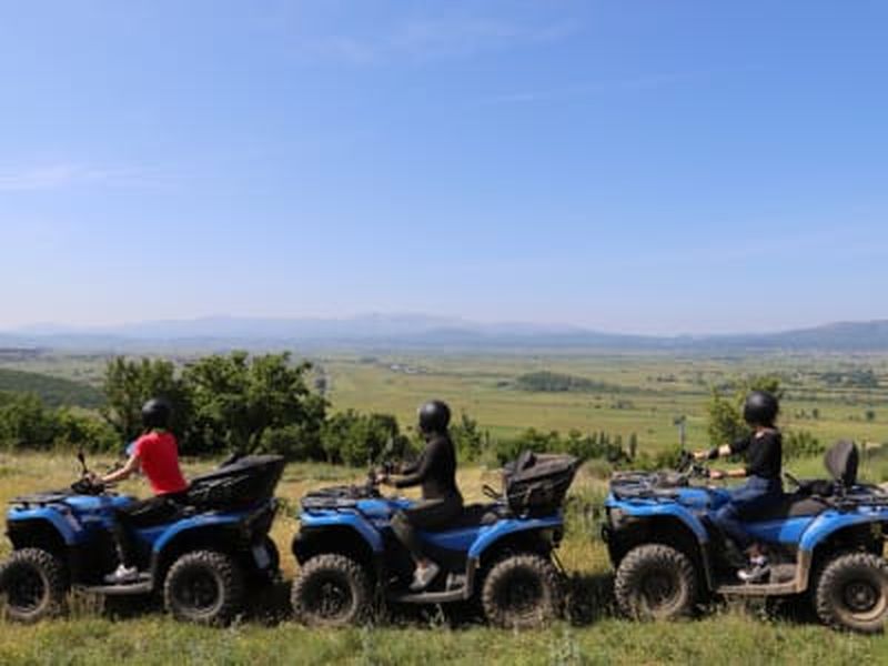 Billet Excursion guidée en quad aux rivières de Dalmatie près de Split