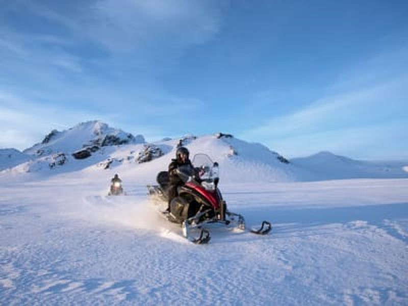 Billet Visite du cercle d'or et motoneige sur le glacier Langjökull depuis Reykjavík