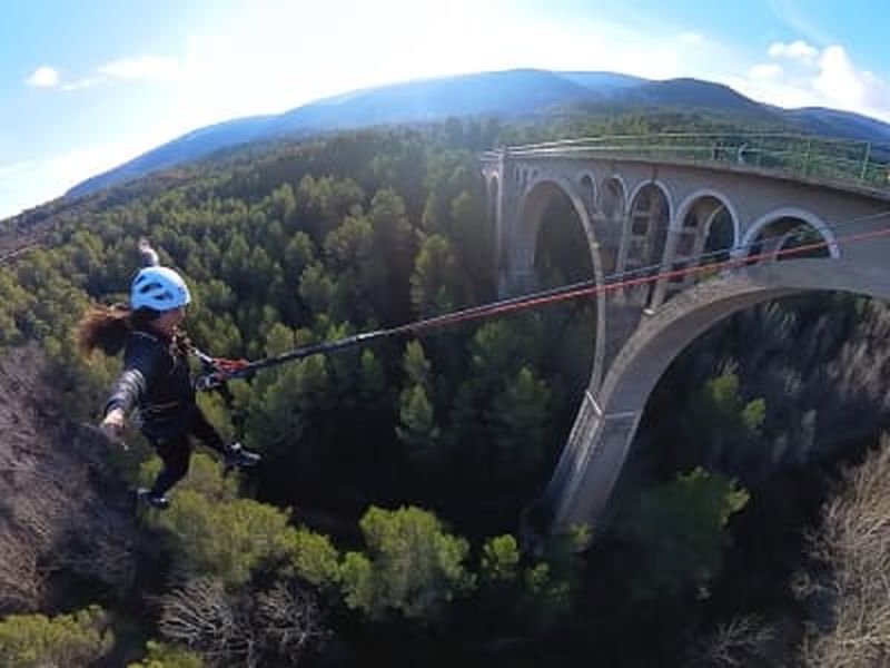 Billet Saut à l'élastique au pont de las Siete Lunas (50 m) à Alcoy, Alicante