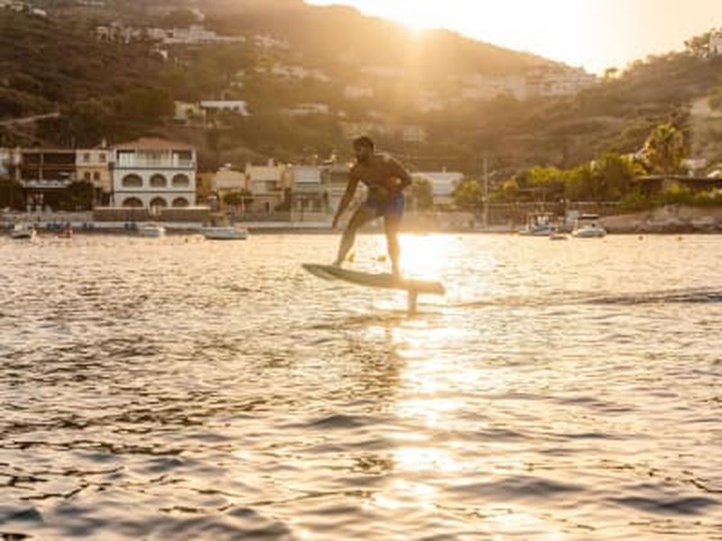 Billet E-Foil depuis la plage de Ligaria à Agia Pelagia près d'Héraklion