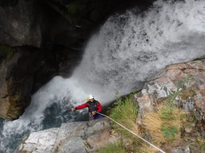 Billet Canyon de Saugué dans la Vallée de Gavarnie près de Lourdes