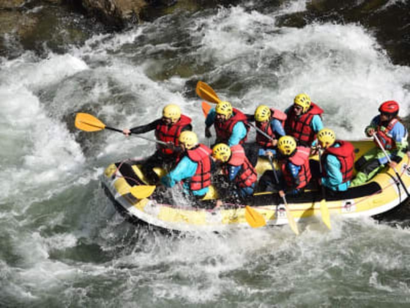 Billet Descente en rafting de la rivière Noguera Pallaresa près de Llavorsi, Lleida