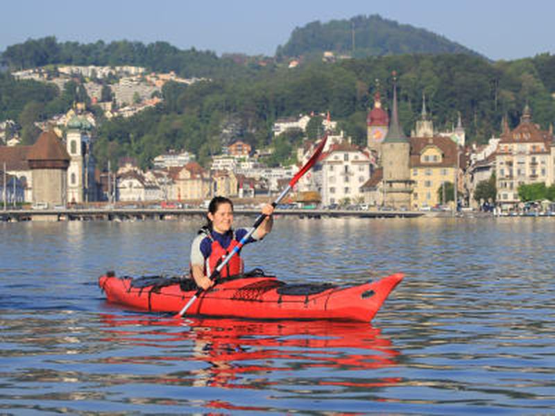 Billet Excursion guidée en kayak de mer sur le lac de Lucerne