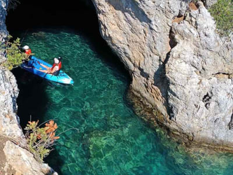 Billet Excursion guidée en kayak de mer dans la baie de Tyros en Arcadie, Péloponnèse