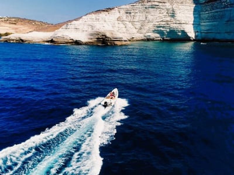 Billet Excursion en bateau pneumatique privé à Poliegos depuis Sifnos