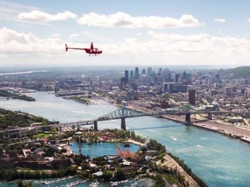 Billet Vol en hélicoptère au-dessus du Saint-Laurent à Montréal