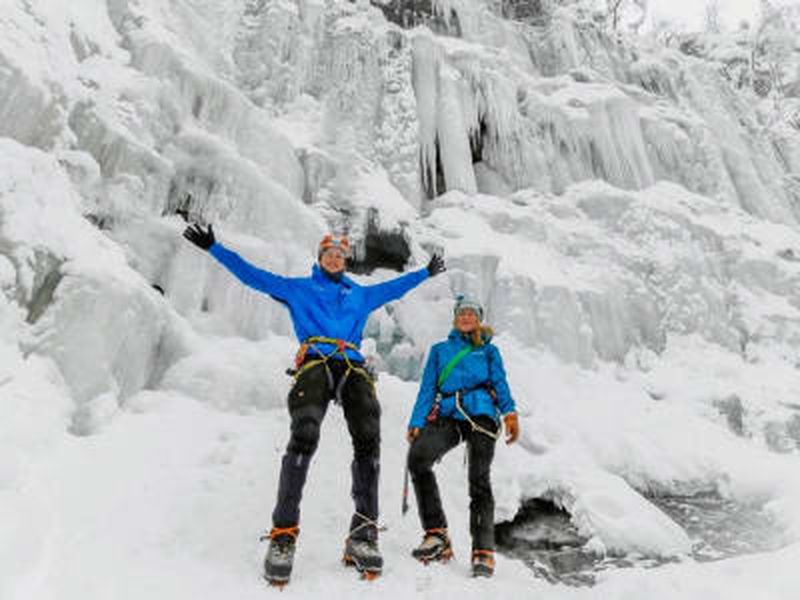 Billet Escalade de glace dans le canyon de Korouoma depuis Pyha-Luosto