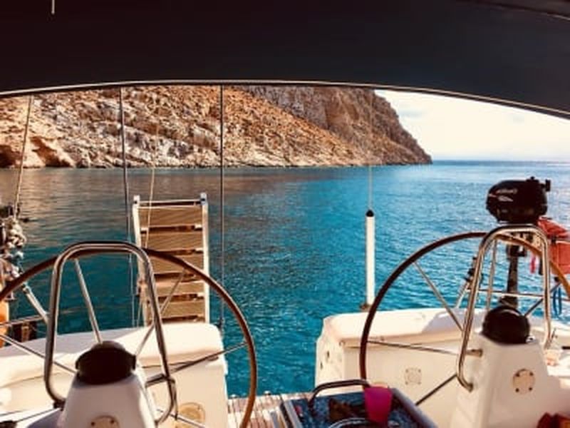 Billet Excursion en voilier d'une demi-journée sur l'île de Dia au départ d'Héraklion en Crète