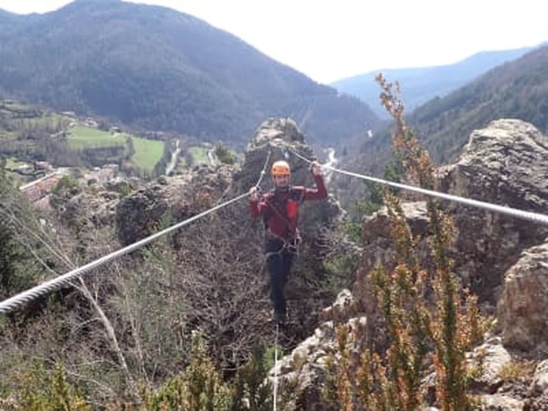 Billet Via ferrata Roca de la Creu à Ribes de Freser, Gérone