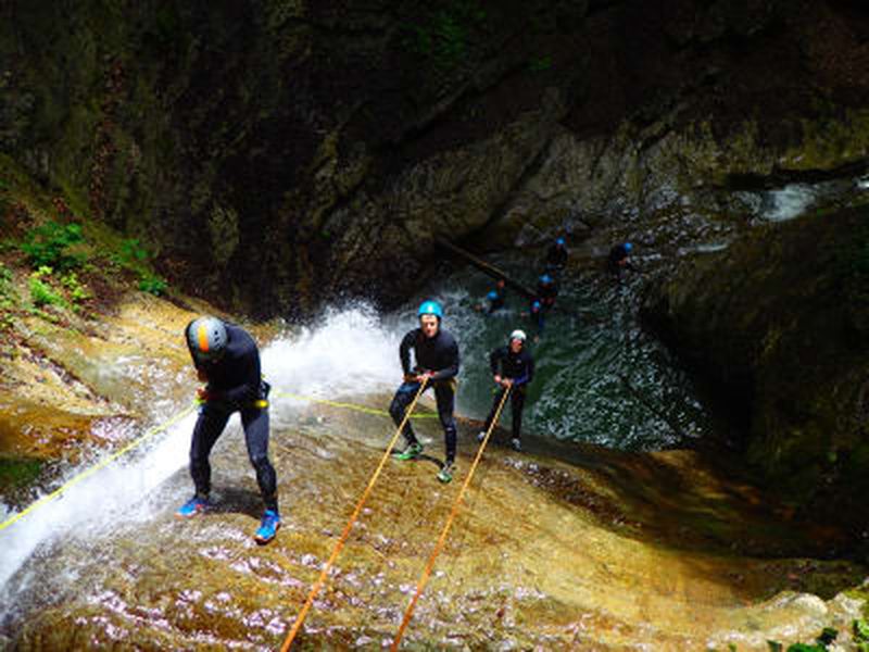 Billet Canyon d'Angon à Annecy, Haute-Savoie