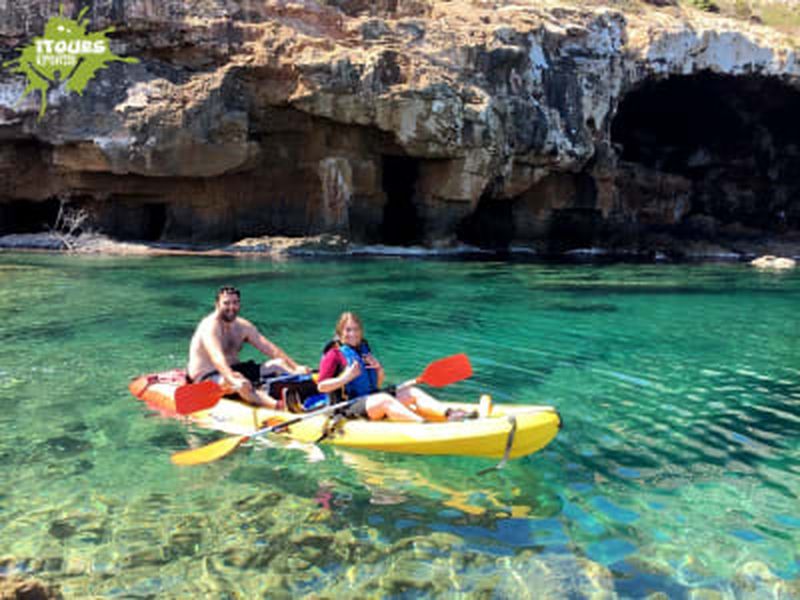Billet Excursions en kayak de Javea vers les grottes