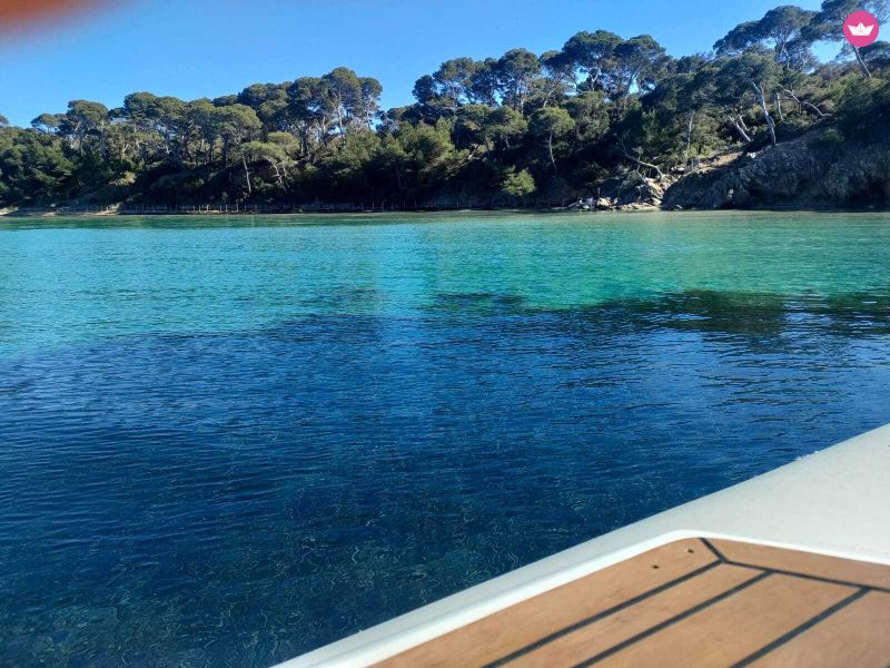 Billet Coucher de soleil magique à Porquerolles dans la baie du Langoustier ou l'anse de la Courtade