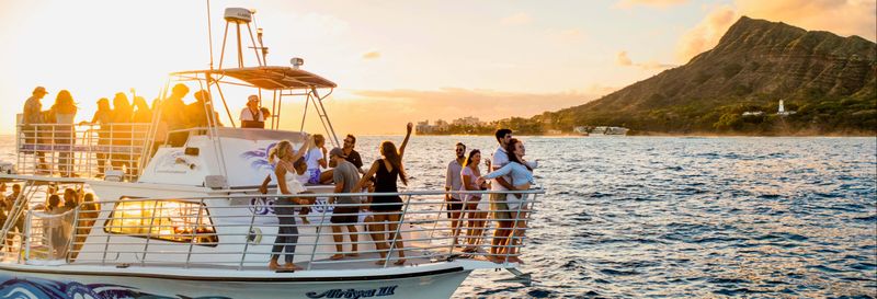 Billet Fête sur un bateau à Honolulu