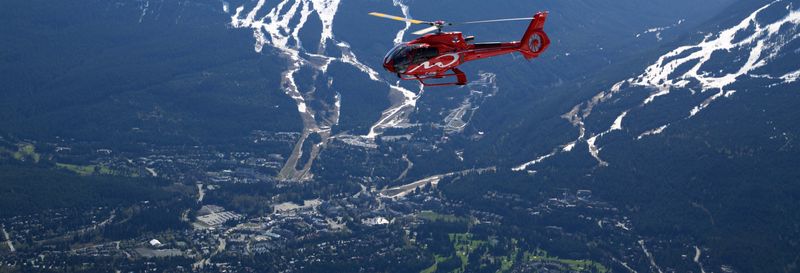 Billet Vol en hélicoptère à Whistler