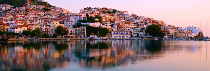 Billet Visite de Skopelos au coucher du soleil