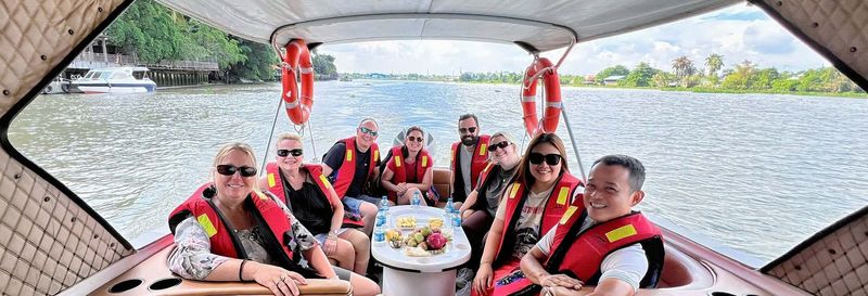 Billet Excursion dans le delta du Mekong en bateau à moteur