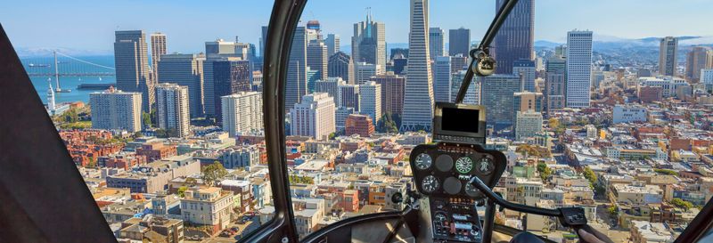 Billet Vol en hélicoptère au-dessus de San Francisco