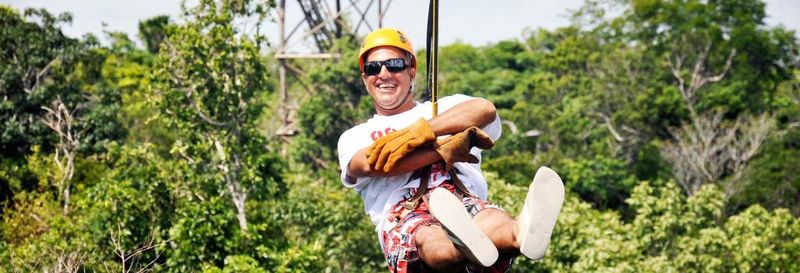 Billet Balade en quad dans la jungle maya + Circuit de tyroliennes