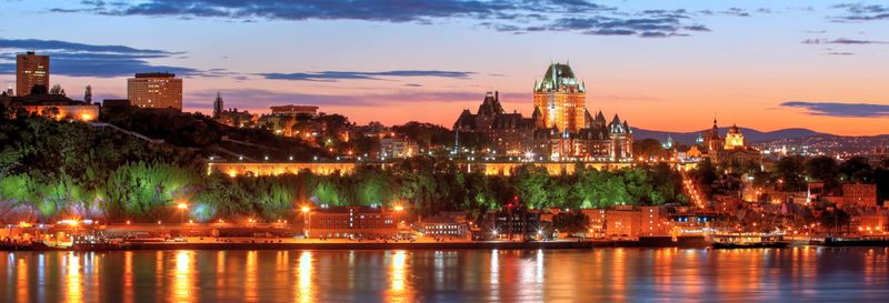 Billet Balade de nuit en bateau à Québec