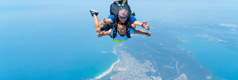 Billet Saut en parachute à Newcastle