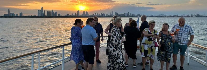 Billet Balade en bateau au coucher du soleil sur le Río de la Plata