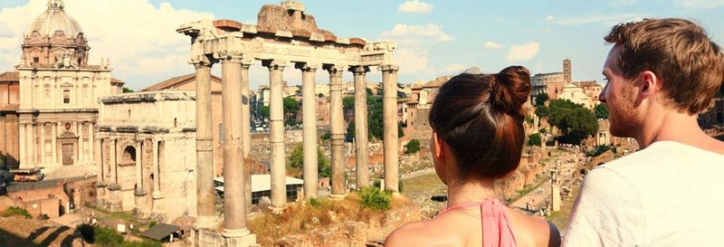 Billet Excursion à Rome en train à grande vitesse + Visite du Colisée, du Forum et du Palatin