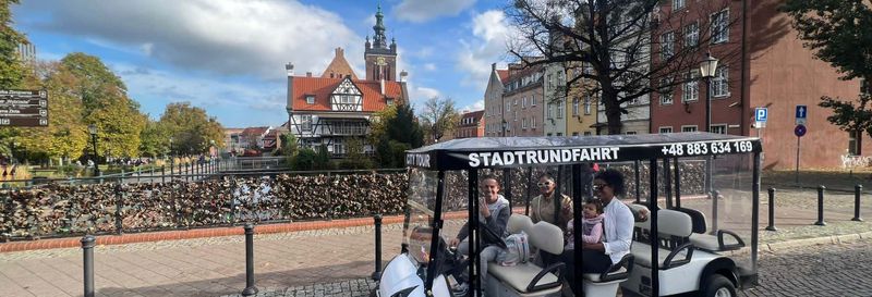 Billet Balade en buggy électrique dans Gdansk