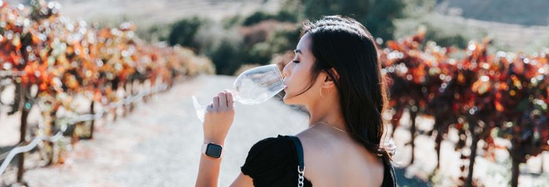 Billet Muir Woods et les vignobles de Californie