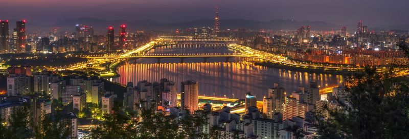 Billet Balade en bateau de nuit sur la rivière Han + Pique-nique dans le parc Hangang