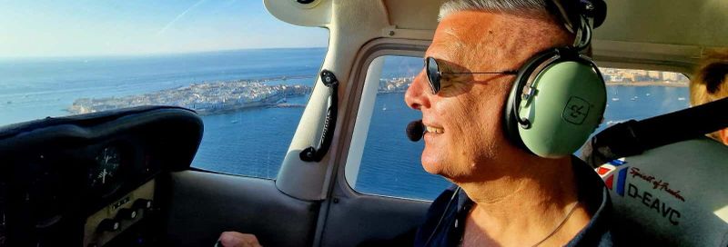 Billet Vol privé en avion de tourisme au-dessus des Pouilles