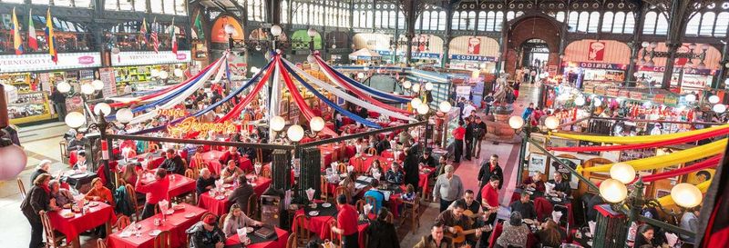 Billet Free tour à travers les marchés de Santiago