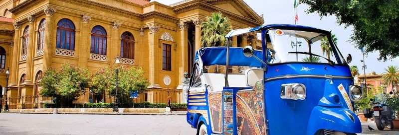 Billet Balade en tuk-tuk à Palerme