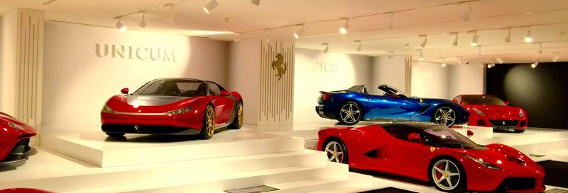 Billet Billet pour le musée Ferrari