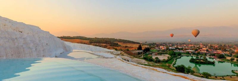 Billet Excursion à Pamukkale et Hierapolis + Vol en montgolfière