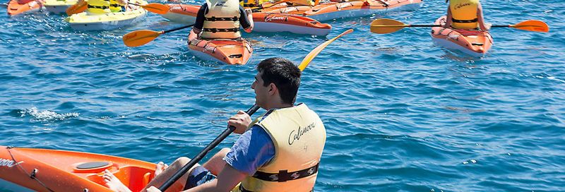 Billet Kayak à Cala Mayor depuis Cala Nova