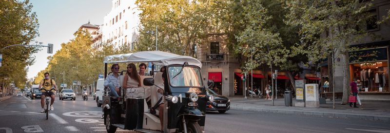 Billet Balade privée en tuk-tuk dans Madrid