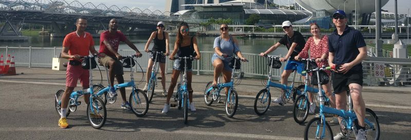 Billet Visite de Singapour à vélo