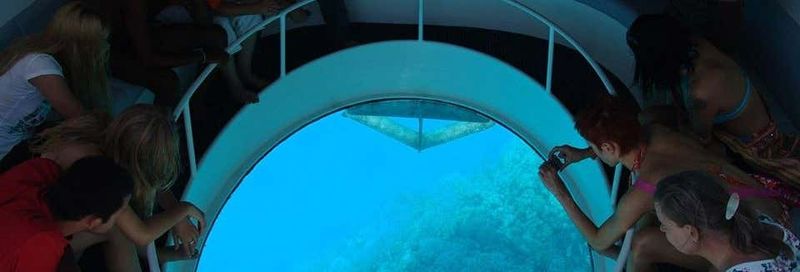 Billet Balade en bateau à fond de verre à Vila Franca do Campo