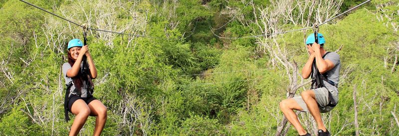 Billet Tyrolienne au Coral Crater Adventure Park
