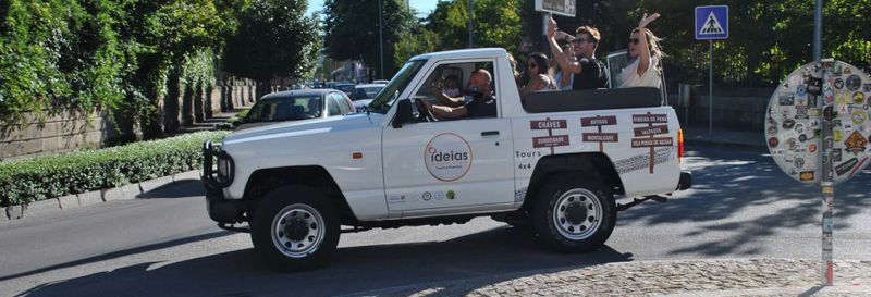 Billet Visite de Chaves et sa comarque en 4x4