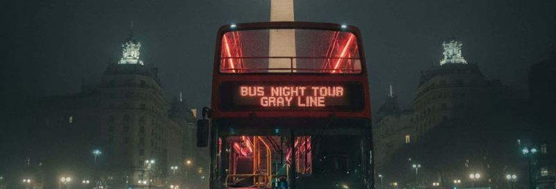 Billet Visite nocturne en bus décapotable