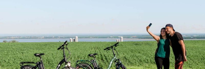 Billet Location de vélos sur l'île d'Orléans