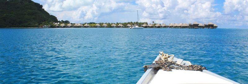 Billet Croisière à Bora Bora en pirogue polynésienne
