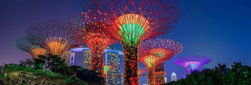 Billet Visite dans Singapour au coucher du soleil + Spectacles son et lumière + Croisière