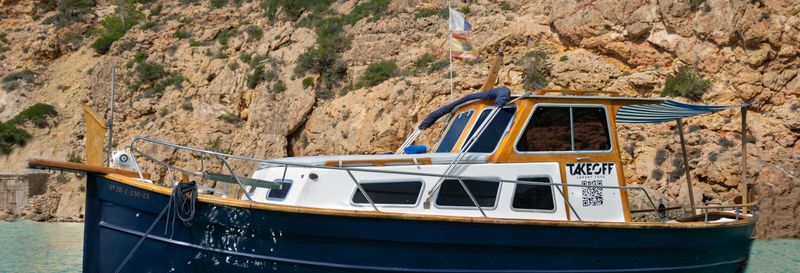Billet Balade en bateau privé au large de la Cala Bassa et de l'île de Conejera