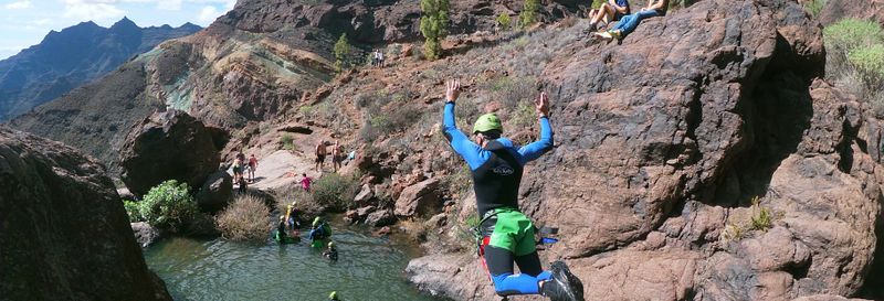 Billet Canyoning au Barranco de La Manta
