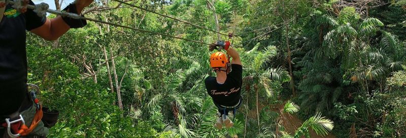 Billet Tyrolienne au parc Tree Trek Gamboa