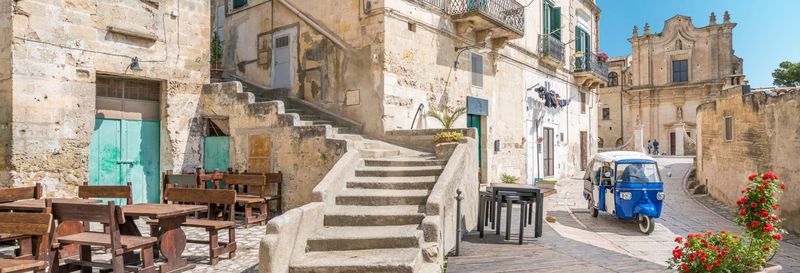 Billet Balade en tuk-tuk dans Matera