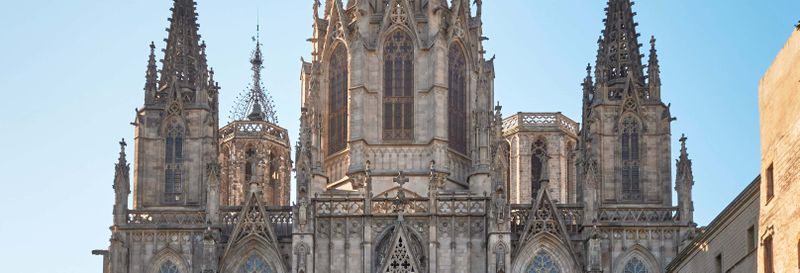Billet Visite guidée de la cathédrale de Barcelone + expérience VR